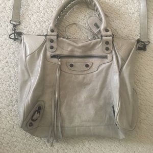 Balenciaga Velo Bag - Light Gray